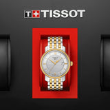  Shop Authentic Tissot T Classic Bridgeport Automatic Mother of Pearl Dial Two Tone Steel Strap Watch for Women - T097.410.22.116.00 - Luxxuri