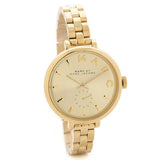  Shop Authentic Marc Jacobs Sally Champagne Gold Dial Gold Steel Strap Watch for Women - MBM3363 - Luxxuri