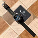  Shop Authentic Tag Heuer Aquaracer Quartz Blue Dial Black Rubber Strap Watch for Men - WAY1112.FT8021 - Luxxuri