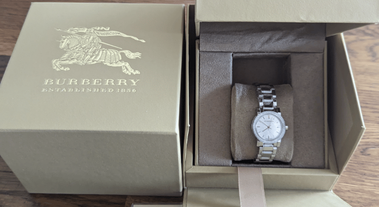  Shop Authentic Burberry The City Diamonds Silver Dial Silver Steel Strap Watch for Women - BU9220 - Luxxuri