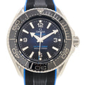  Shop Authentic Omega Planet Ocean 6000M Co Axial Master Chronometer 45.5mm Blue Dial Black Rubber Strap Watch for Men - 21532462103001 - Luxxuri