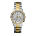  Shop Authentic Guess Mini Spectrum Analog Silver Dial Two Tone Steel Strap Watch For Women - W0122L2 - Luxxuri