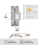  Shop Authentic Michael Kors Emery Pave Double Wrap White Dial Silver Steel Strap Watch for Women - MK4834 - Luxxuri