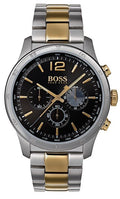  Shop Authentic Hugo Boss Professional Black Dial Two Tone Steel Strap Watch for Men - 1513529 - Luxxuri