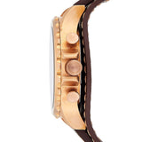  Shop Authentic Fossil Nate Chronograph Blue Dial Brown Leather Strap Watch for Men - JR1505 - Luxxuri