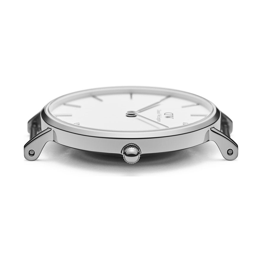  Shop Authentic Daniel Wellington Petite White Dial Brown Leather Strap Watch For Women - DW00100243 - Luxxuri