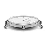  Shop Authentic Daniel Wellington Petite White Dial Brown Leather Strap Watch For Women - DW00100243 - Luxxuri