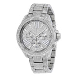  Shop Authentic Michael Kors Whitney Chronograph Crystals Silver Dial Silver Steel Strap Watch For Women - MK6728 - Luxxuri