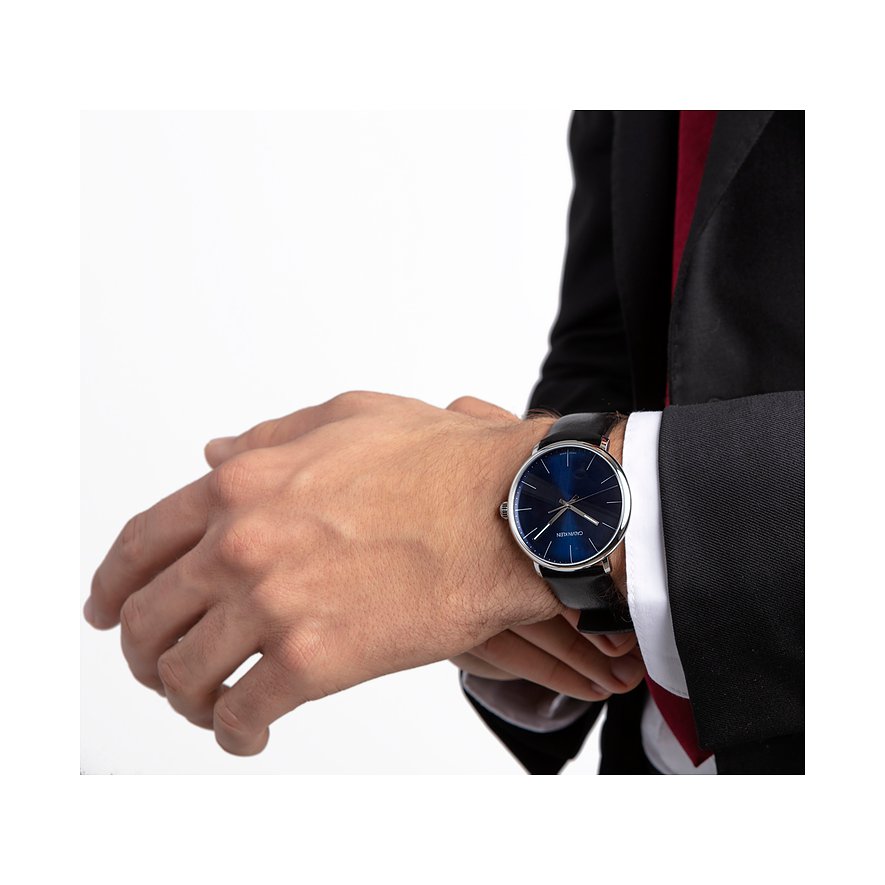  Shop Authentic Calvin Klein High Noon Quartz Black Dial Black Leather Strap Watch for Men - K8M211C1 - Luxxuri