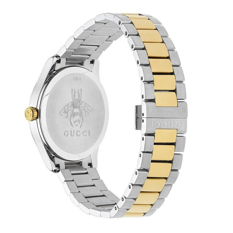  Shop Authentic Gucci G Timeless Silver Dial Two Tone Steel Strap Watch For Women - YA1264074 - Luxxuri