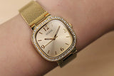  Shop Authentic Guess Tapestry Diamonds Gold Dial Gold Mesh Bracelet Watch for Women - GW0354L2 - Luxxuri