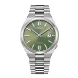  Shop Authentic Citizen x Pantone Automatic Peaceful Green Dial Silver Steel Strap Watch For Men - NJ0158-89Z - Luxxuri