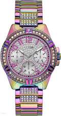  Shop Authentic Guess Lady Frontier Diamonds Silver Dial Multicolor Steel Strap Watch for Women - GW0044L1 - Luxxuri
