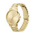  Shop Authentic Armani Exchange Cayde Analog Gold Dial Gold Steel Strap Watch For Men - AX2707 - Luxxuri