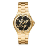  Shop Authentic Michael Kors Lennox Quartz Black Dial Gold Steel Strap Watch For Women - MK7404 - Luxxuri