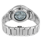  Shop Authentic Emporio Armani Renato Automatic Blue Dial Silver Steel Strap Watch For Men - AR60037 - Luxxuri