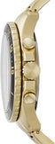  Shop Authentic Fossil FB-03 Chronograph Black Dial Gold Steel Strap Watch for Men - FS5727 - Luxxuri