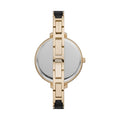  Shop Authentic Michael Kors Jaryn Quartz Gold Dial Black Steel Strap Watch For Women - MK4544 - Luxxuri