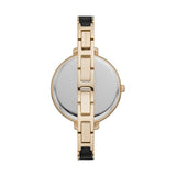  Shop Authentic Michael Kors Jaryn Quartz Gold Dial Black Steel Strap Watch For Women - MK4544 - Luxxuri