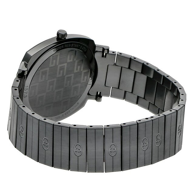  Shop Authentic Gucci Grip Quartz Grey Dial Grey Steel Strap Watch For Men - YA157429 - Luxxuri