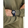  Shop Authentic Guess Velocity Blue Dial Blue Rubber Strap Watch for Men - W0599G2 - Luxxuri