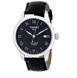  Shop Authentic Tissot T Classic Le Locle Automatic Black Dial Black Leather Strap Watch For Men - T41.1.423.53 - Luxxuri
