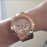  Shop Authentic Michael Kors Dylan Rose Gold Dial Rose Gold Steel Strap Watch for Women - MK5314 - Luxxuri