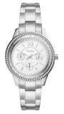  Shop Authentic Fossil Stella Sport Multifunction Silver Dial Silver Steel Strap Watch for Women - ES5108 - Luxxuri