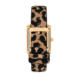  Shop Authentic Michael Kors Emery Quartz Diamonds Black Dial Cheetah Print Leather Strap Watch For Women - MK7387 - Luxxuri
