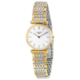  Shop Authentic Longines La Grande Classique White Dial Two Tone Mesh Bracelet Watch for Women - L4.209.2.12.7 - Luxxuri