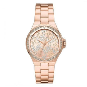  Shop Authentic Michael Kors Lennox Quartz Rose Gold Dial Rose Gold Steel Strap Watch For Women - MK7405 - Luxxuri