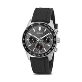  Shop Authentic Guess Altitude Chronograph Black Dial Black Rubber Strap Watch for Men - GW0332G1 - Luxxuri