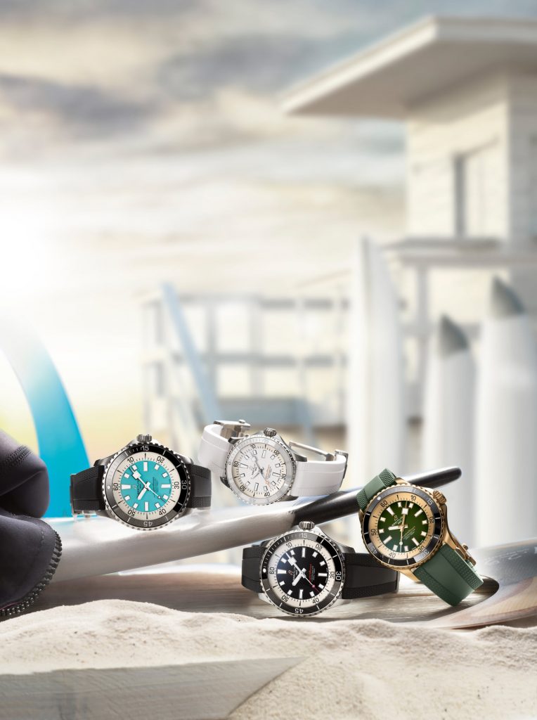  Shop Authentic Breitling Superocean Automatic 44 Turquoise Dial Black Rubber Strap Watch for Men - A17376211L2S1 - Luxxuri