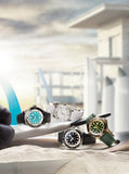  Shop Authentic Breitling Superocean Automatic 44 Turquoise Dial Black Rubber Strap Watch for Men - A17376211L2S1 - Luxxuri