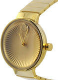  Shop Authentic Movado Edge Gold Dial Gold Steel Strap Watch for Women - 3680014 - Luxxuri