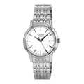  Shop Authentic Tissot Carson Steel White Dial Silver Steel Strap Watch For Men - T085.410.11.011.00 - Luxxuri
