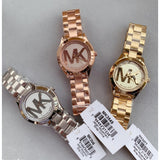  Shop Authentic Michael Kors Mini Slim Runway Silver Dial Silver Steel Strap Watch for Women - MK3548 - Luxxuri