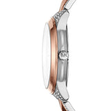 Shop Authentic Michael Kors Runway Mercer Crystals Silver Dial Two Tone Steel Strap Watch For Women - MK6716 - Luxxuri