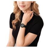  Shop Authentic Michael Kors Runway Chronograph Black Dial Black Silicone Strap Watch For Women - MK7385 - Luxxuri