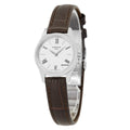  Shop Authentic Tissot Tradition 5.5 Lady Silver Dial Brown Leather Strap Watch for Women - T063.009.16.018.00 - Luxxuri