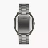  Shop Authentic Fossil Inscription Multifunction Silver Dial Grey Steel Strap Watch for Men - BQ2657 - Luxxuri