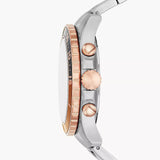  Shop Authentic Fossil FB-03 Chronograph Black Dial Silver Steel Strap Watch for Men - FS5768 - Luxxuri