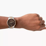 Shop Authentic Fossil Neutra Chronograph Brown Dial Two Tone Steel Strap Watch for Men - FS5869 - Luxxuri