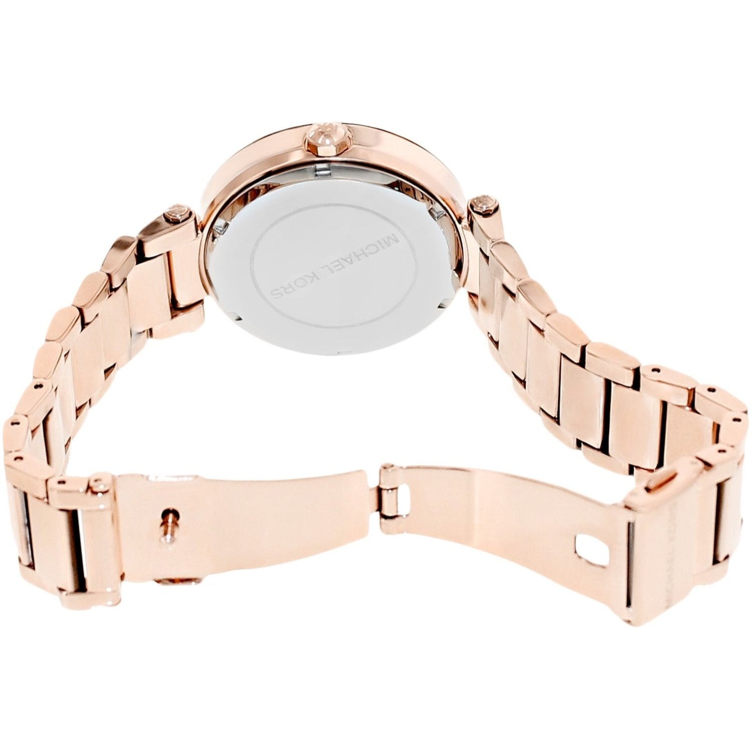  Shop Authentic Michael Kors Parker Rose Gold Dial Rose Gold Steel Strap Watch for Women - MK5865 - Luxxuri