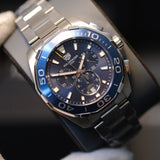  Shop Authentic Tag Heuer Aquaracer Blue Dial Watch for Men - CAY111B.BA0927 - Luxxuri