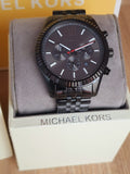  Shop Authentic Michael Kors Lexington Chronograph Black Dial Black Steel Strap Watch for Men - MK8320 - Luxxuri