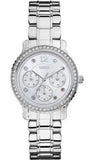  Shop Authentic Guess Enchanting Diamonds Silver Dial Silver Steel Strap Watch for Women - W0305L1 - Luxxuri