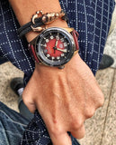  Shop Authentic Tag Heuer Autavia Maroon Dial Watch for Men - WBE5193.FC8300 - Luxxuri