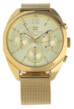  Shop Authentic Tommy Hilfiger Mia Gold Dial Gold Mesh Bracelet Watch for Women - 1781488 - Luxxuri