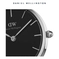  Shop Authentic Daniel Wellington Classic Petite Reading Black Dial Black Leather Strap Watch For Women - DW00100235 - Luxxuri